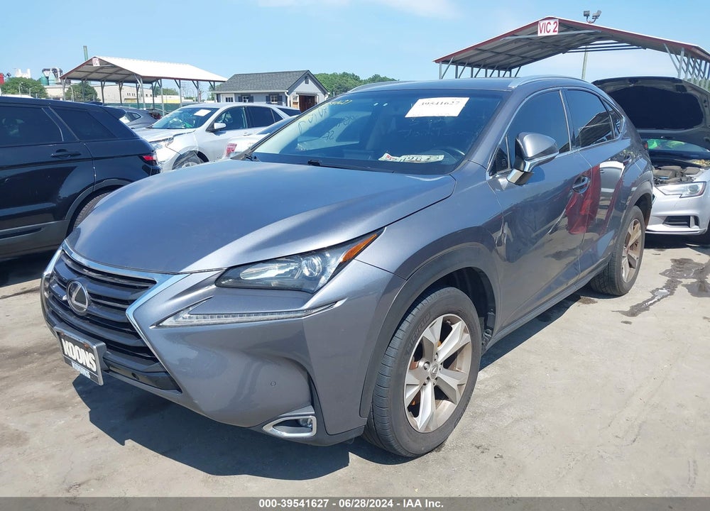 2017 LEXUS NX 200T VIN: JTJBARBZ6H2107461