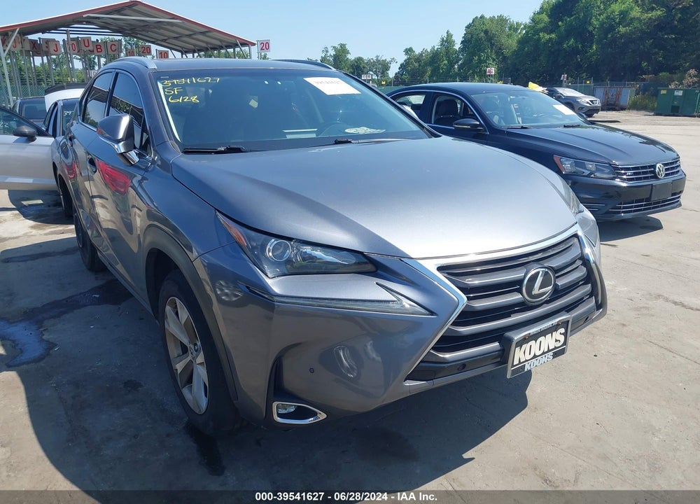 2017 LEXUS NX 200T VIN: JTJBARBZ6H2107461