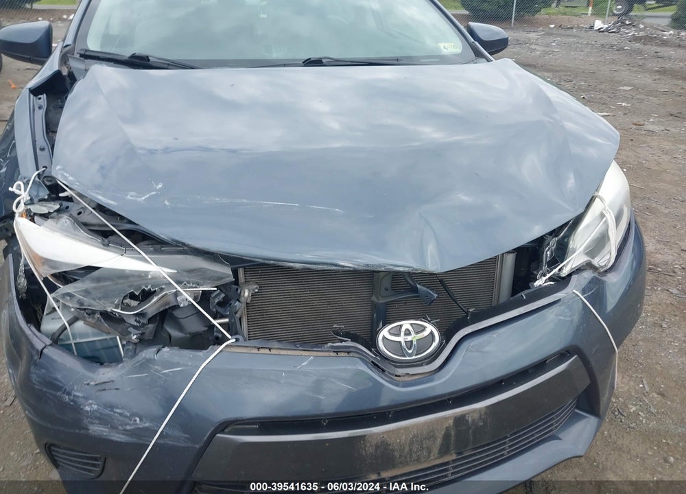 2016 TOYOTA COROLLA LE VIN: 2T1BURHE2GC526521