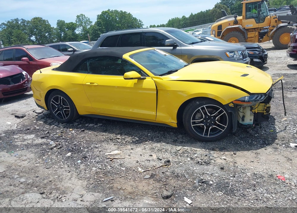 2018 FORD MUSTANG ECOBOOST PREMIUM VIN: 1FATP8UH0J5117790