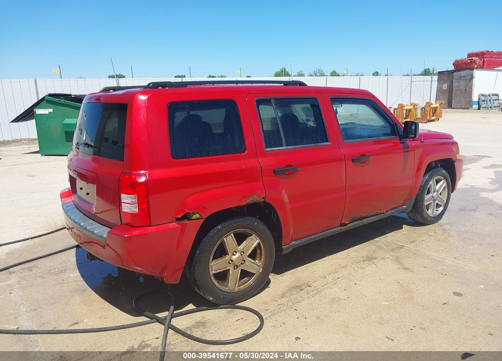 2008 JEEP PATRIOT SPORT VIN: 1J8FF28W28D676721