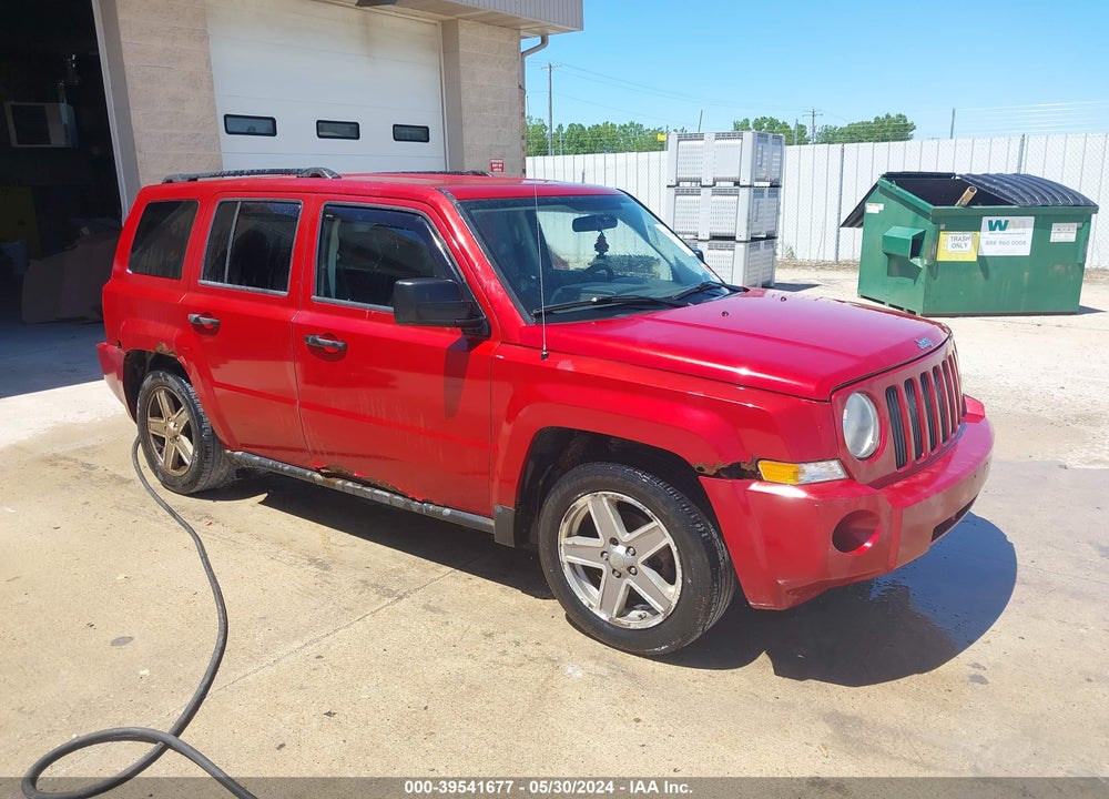 2008 JEEP PATRIOT SPORT VIN: 1J8FF28W28D676721