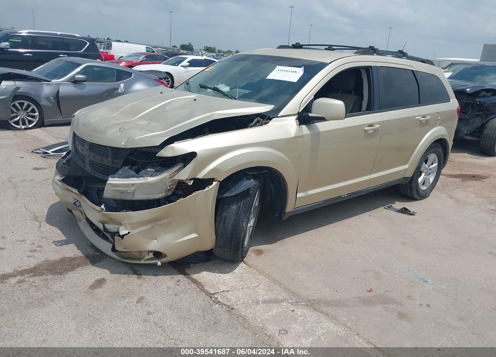 2010 DODGE JOURNEY SXT VIN: 3D4PG5FV9AT114581