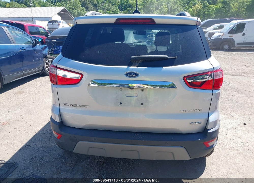 2018 FORD ECOSPORT TITANIUM VIN: MAJ6P1WL0JC207037