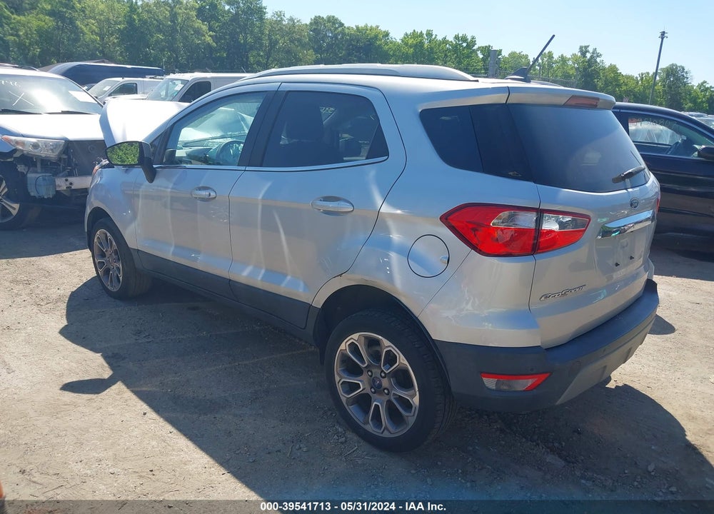 2018 FORD ECOSPORT TITANIUM VIN: MAJ6P1WL0JC207037