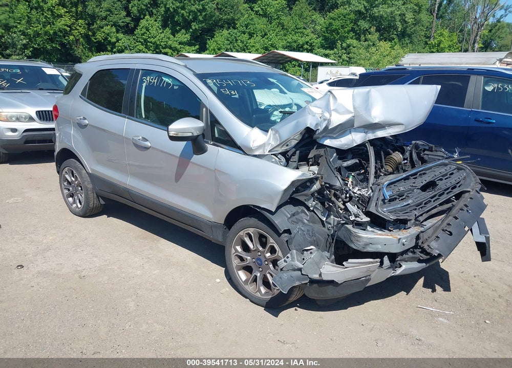 2018 FORD ECOSPORT TITANIUM VIN: MAJ6P1WL0JC207037