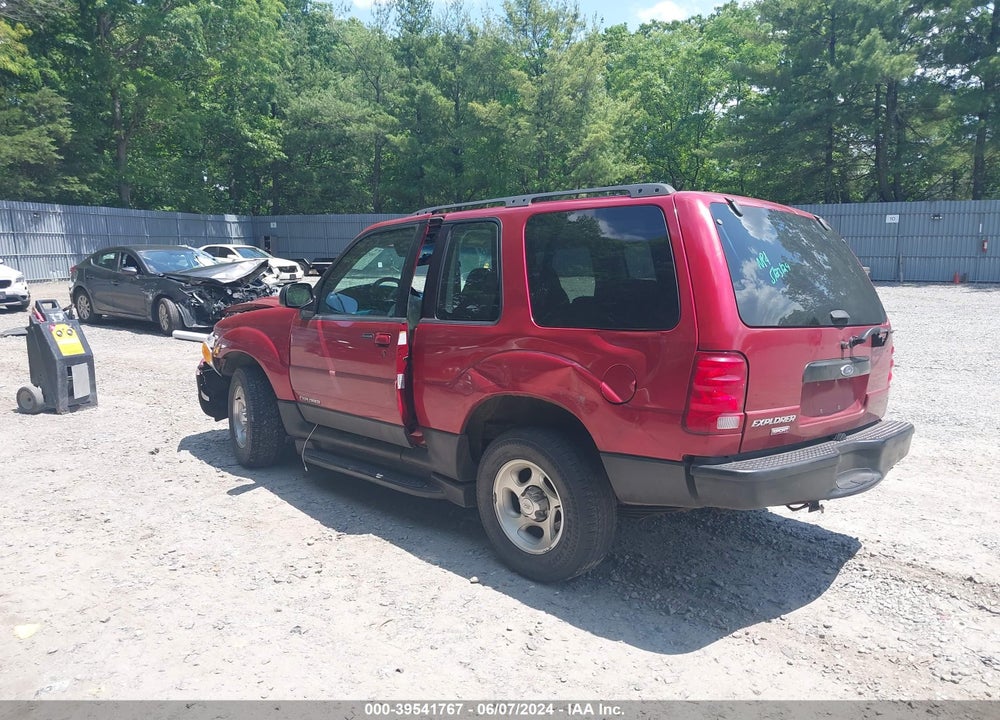 2001 FORD EXPLORER SPORT VIN: 1FMYU60E71UC99014
