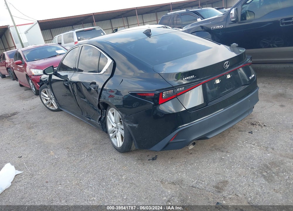 2021 LEXUS IS 300 VIN: JTHAA1D28M5109851