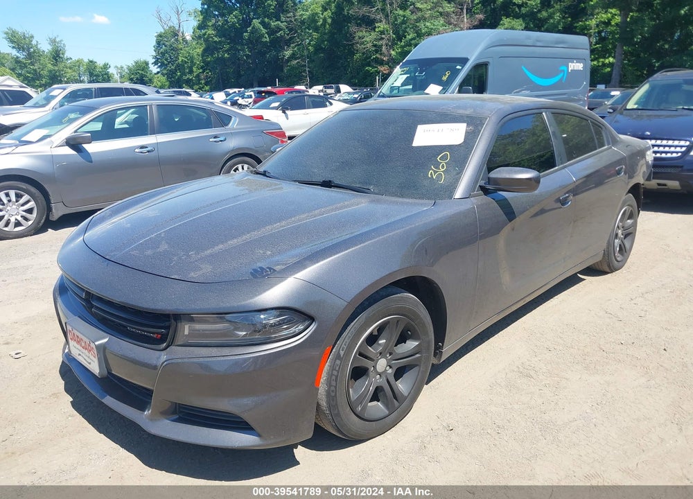 2019 DODGE CHARGER SXT RWD VIN: 2C3CDXBG3KH696358