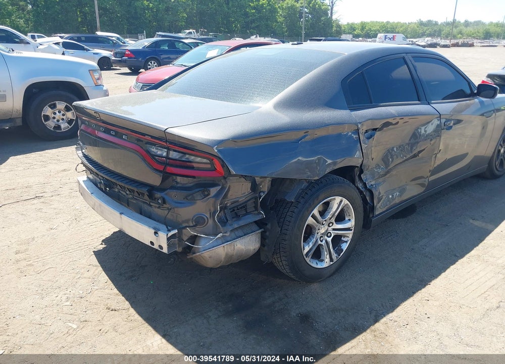 2019 DODGE CHARGER SXT RWD VIN: 2C3CDXBG3KH696358