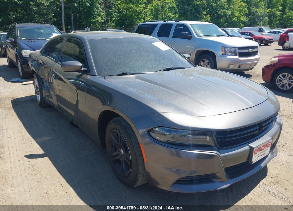 2019 DODGE CHARGER SXT RWD VIN: 2C3CDXBG3KH696358