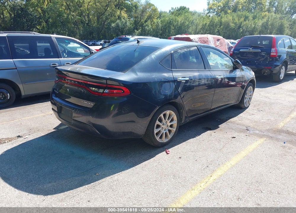 2013 DODGE DART LIMITED VIN: 1C3CDFCA6DD231688