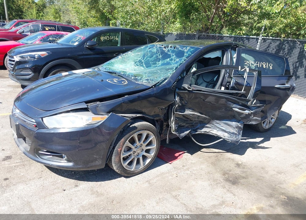 2013 DODGE DART LIMITED VIN: 1C3CDFCA6DD231688