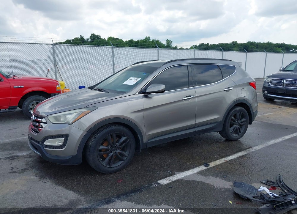 2013 HYUNDAI SANTA FE SPORT 2.0T VIN: 5XYZU3LA1DG067045