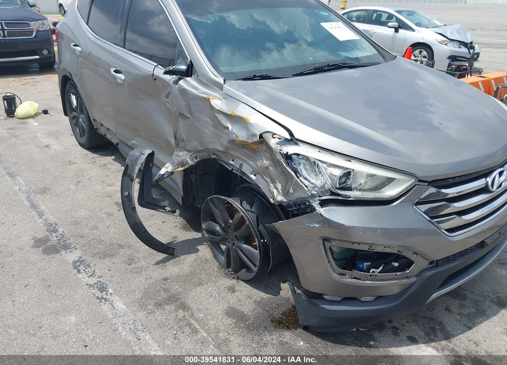 2013 HYUNDAI SANTA FE SPORT 2.0T VIN: 5XYZU3LA1DG067045