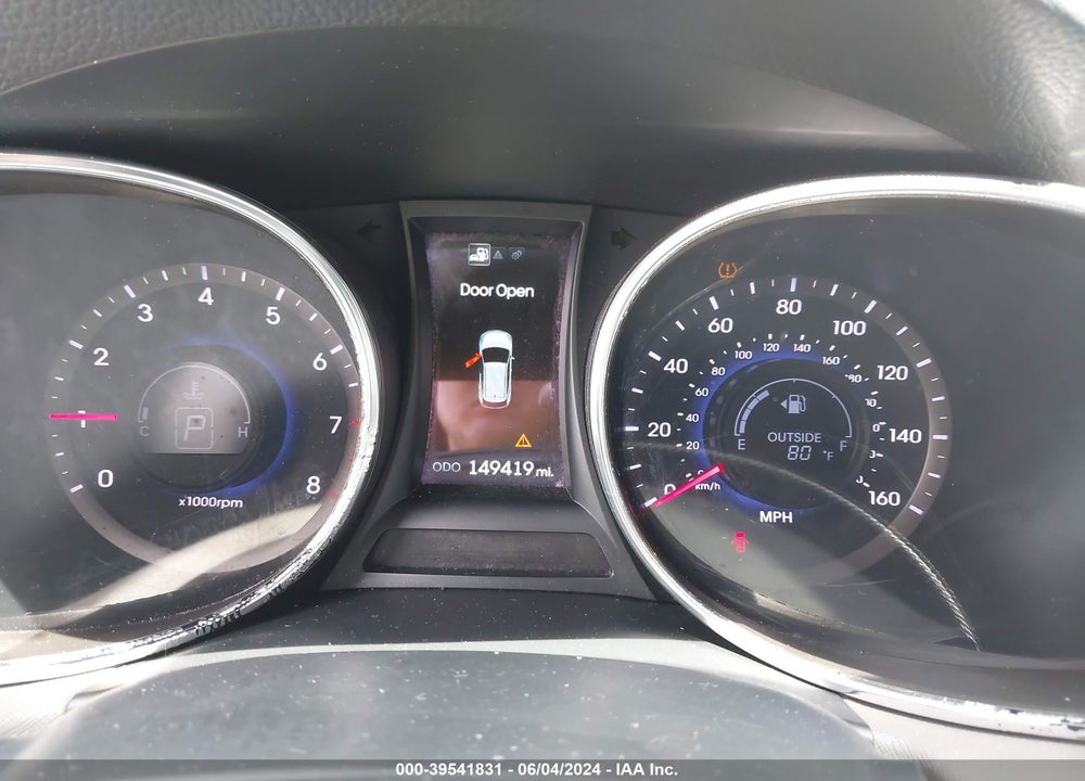 2013 HYUNDAI SANTA FE SPORT 2.0T VIN: 5XYZU3LA1DG067045