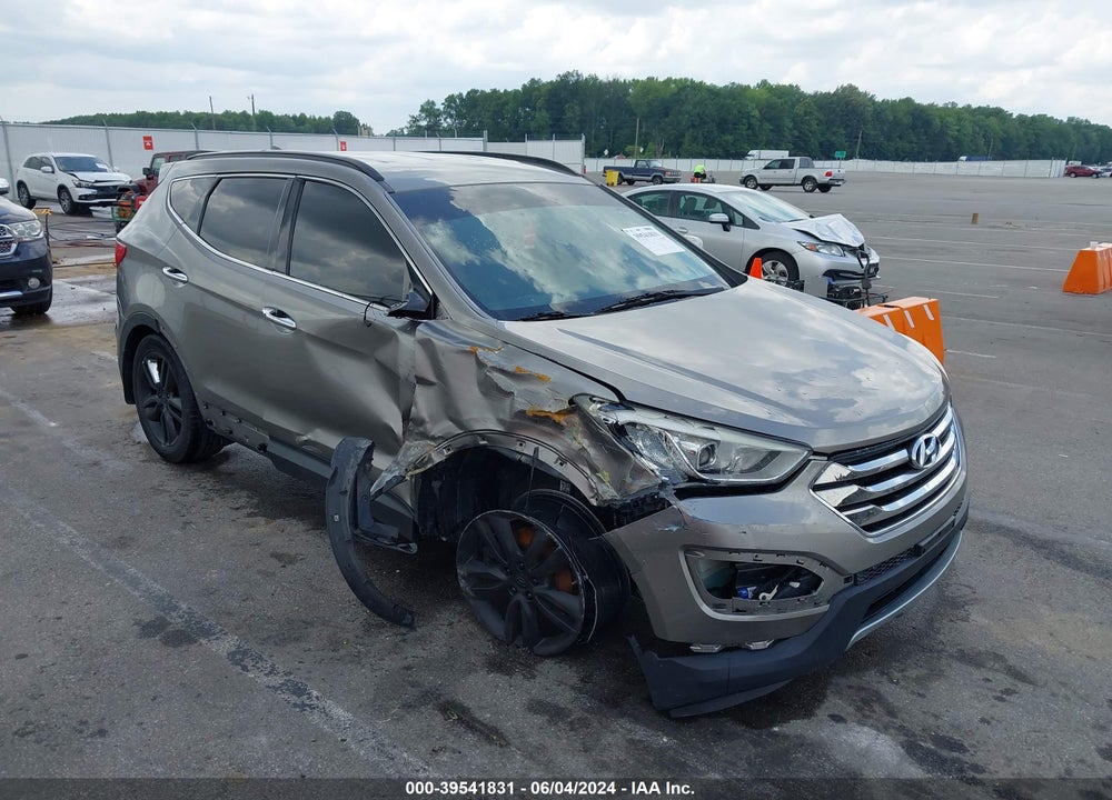 2013 HYUNDAI SANTA FE SPORT 2.0T VIN: 5XYZU3LA1DG067045