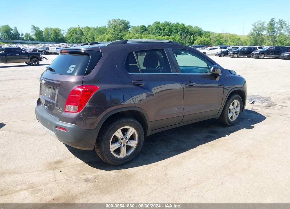 2016 CHEVROLET TRAX LT VIN: 3GNCJPSB6GL148594
