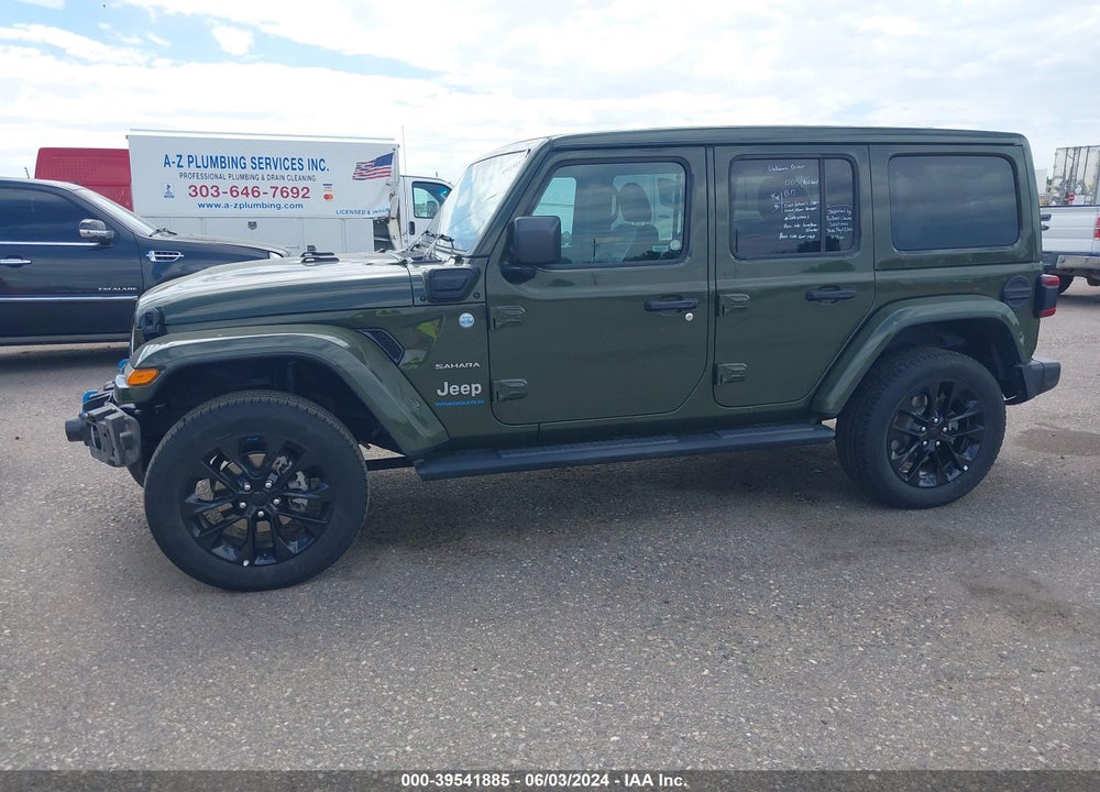2023 JEEP WRANGLER 4XE SAHARA 4X4 VIN: 1C4JJXP68PW627010