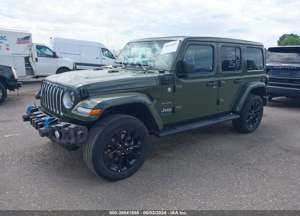 2023 JEEP WRANGLER 4XE SAHARA 4X4 VIN: 1C4JJXP68PW627010