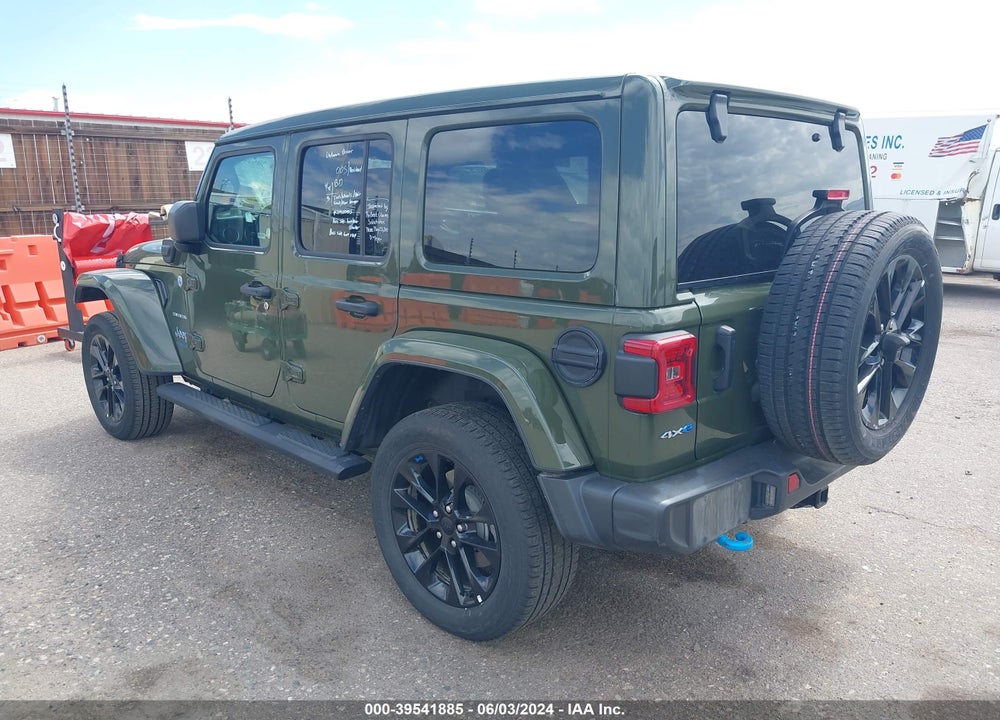 2023 JEEP WRANGLER 4XE SAHARA 4X4 VIN: 1C4JJXP68PW627010