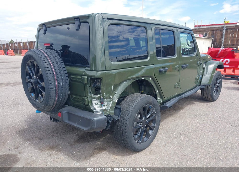 2023 JEEP WRANGLER 4XE SAHARA 4X4 VIN: 1C4JJXP68PW627010