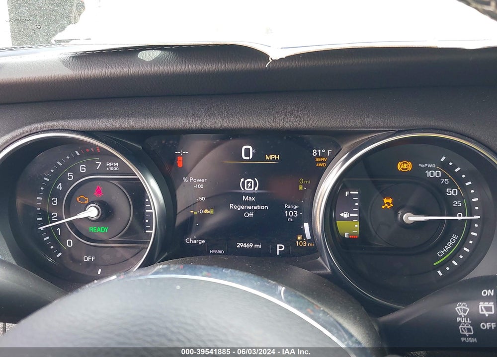 2023 JEEP WRANGLER 4XE SAHARA 4X4 VIN: 1C4JJXP68PW627010