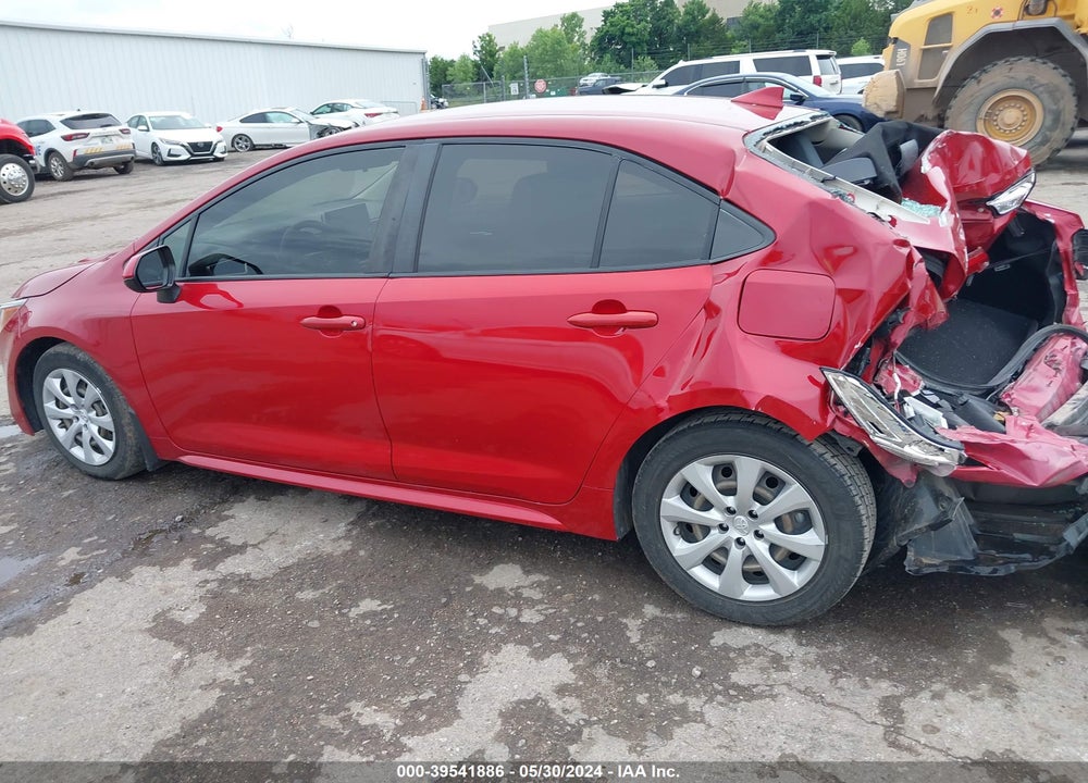 2020 TOYOTA COROLLA LE VIN: JTDEPRAE2LJ084059