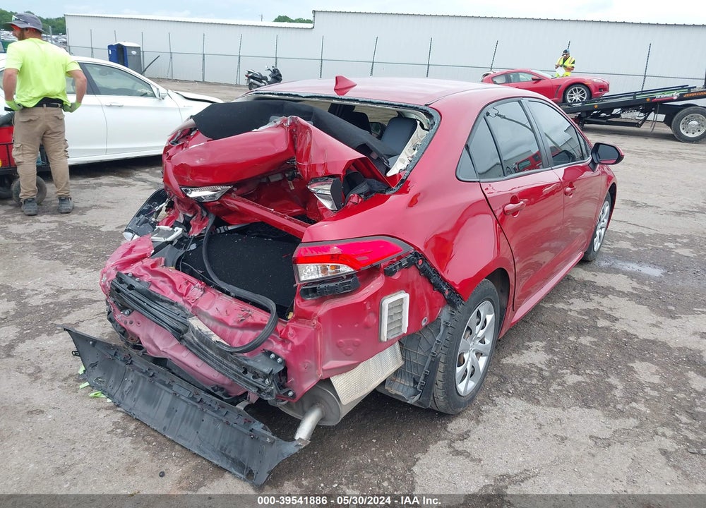 2020 TOYOTA COROLLA LE VIN: JTDEPRAE2LJ084059