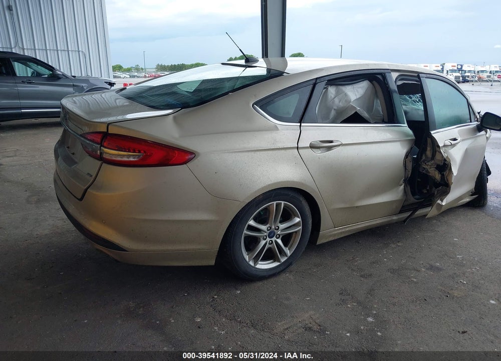 2018 FORD FUSION SE VIN: 3FA6P0H73JR176667