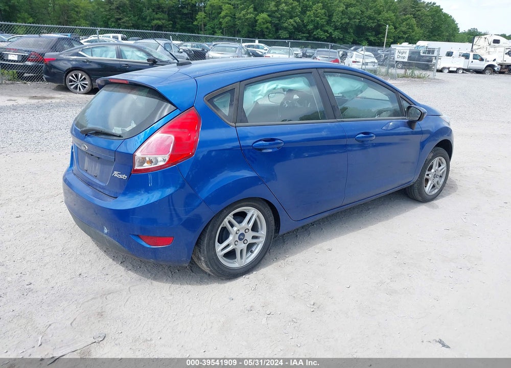 2019 FORD FIESTA SE VIN: 3FADP4EJ0KM116309