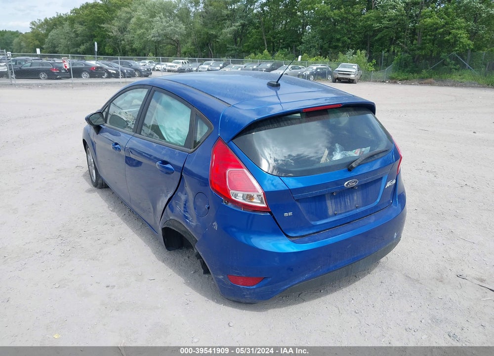 2019 FORD FIESTA SE VIN: 3FADP4EJ0KM116309