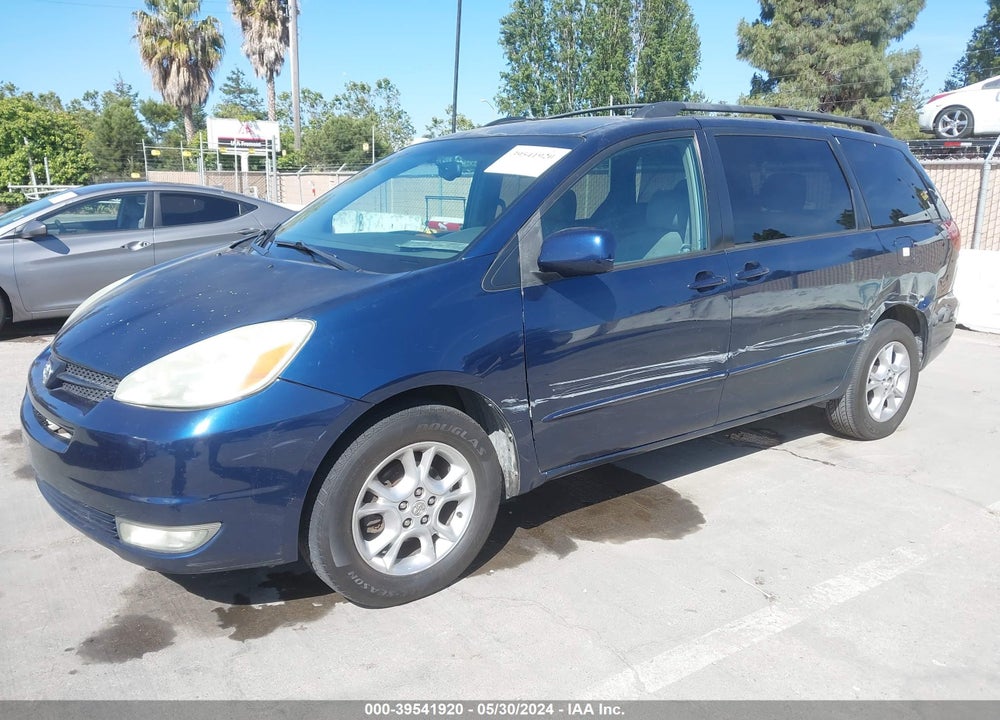 2004 TOYOTA SIENNA XLE VIN: 5TDBA22CX4S014984