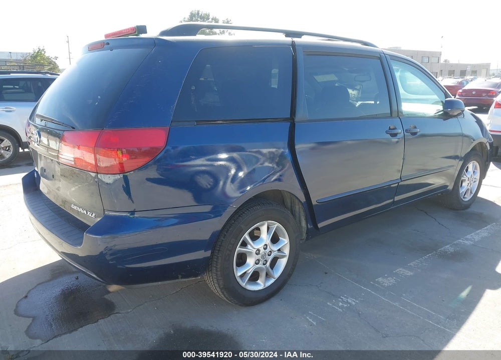 2004 TOYOTA SIENNA XLE VIN: 5TDBA22CX4S014984