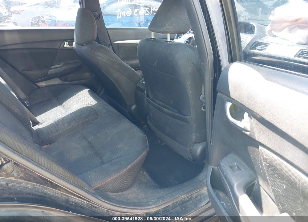 2013 HONDA CIVIC SI VIN: 2HGFB6E59DH710125