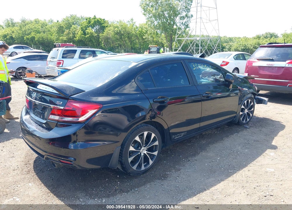 2013 HONDA CIVIC SI VIN: 2HGFB6E59DH710125