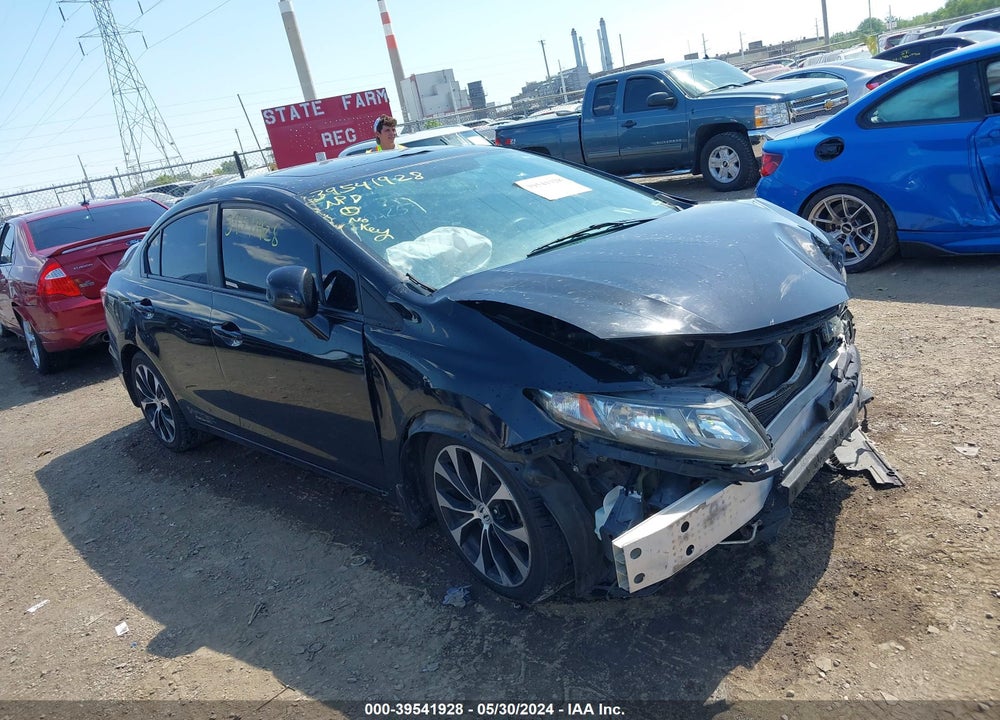 2013 HONDA CIVIC SI VIN: 2HGFB6E59DH710125