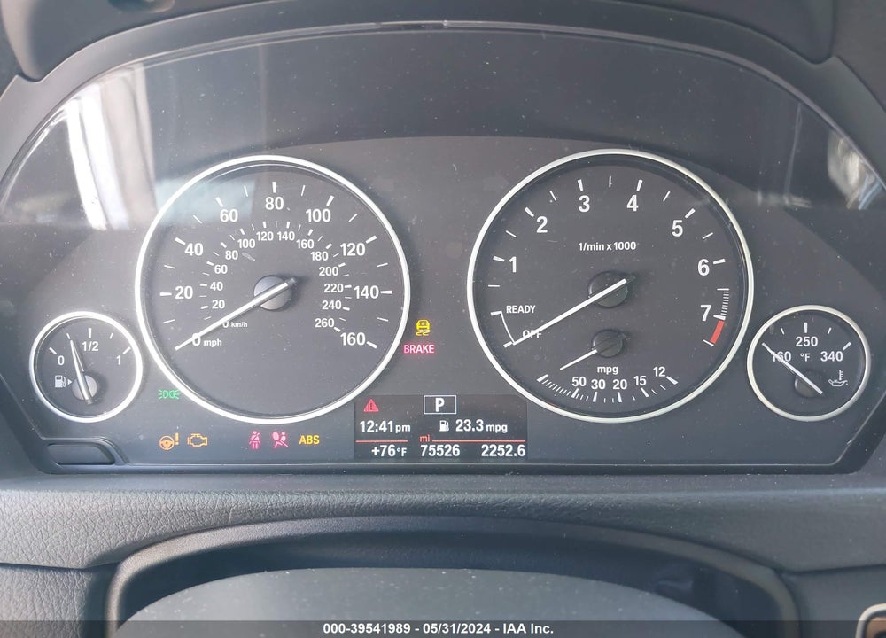 2014 BMW 328I XDRIVE VIN: WBA3B5C51EF959033