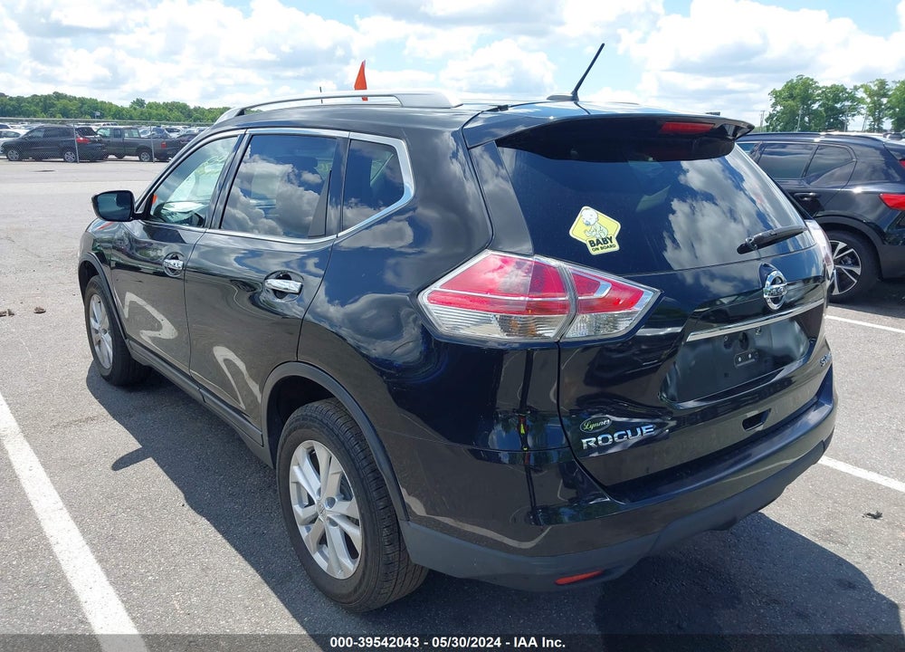 2016 NISSAN ROGUE SV VIN: 5N1AT2MV6GC891137