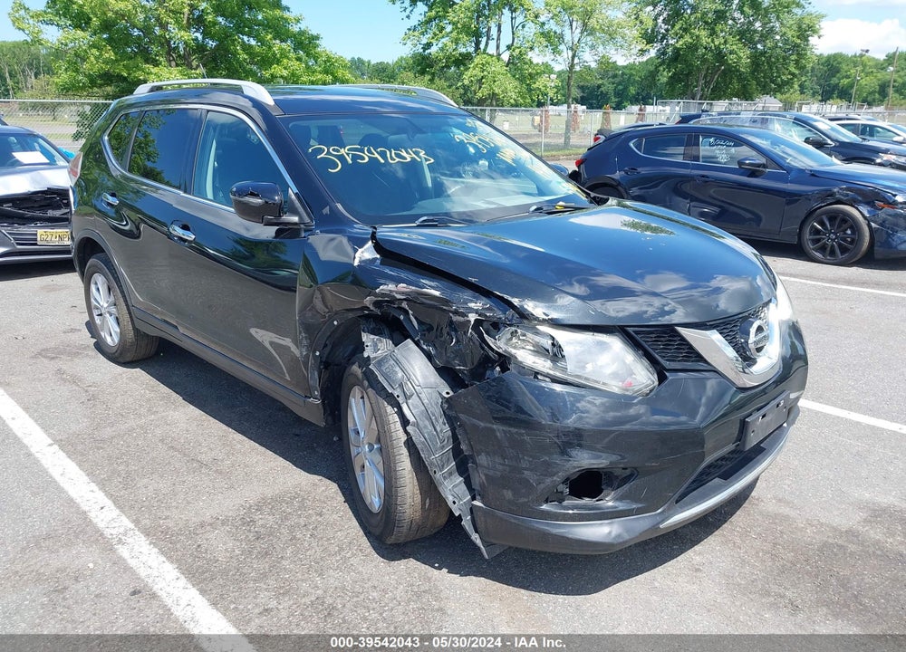 2016 NISSAN ROGUE SV VIN: 5N1AT2MV6GC891137