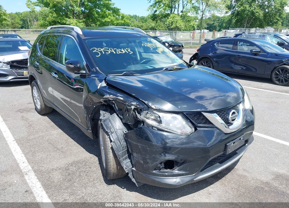 2016 NISSAN ROGUE SV VIN: 5N1AT2MV6GC891137