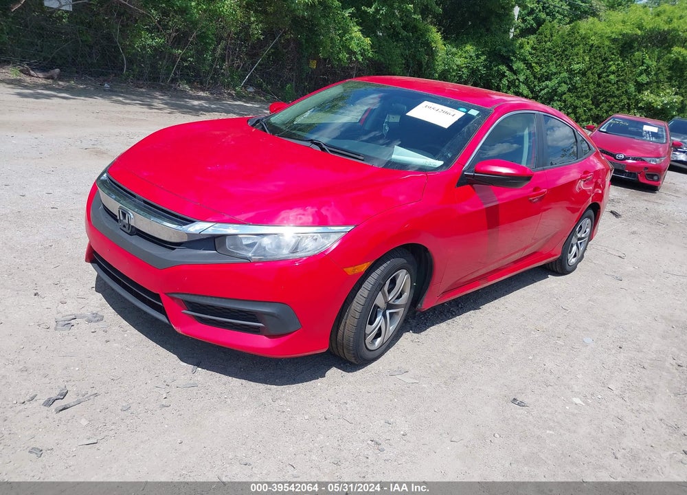 2017 HONDA CIVIC LX VIN: 2HGFC2F52HH530205