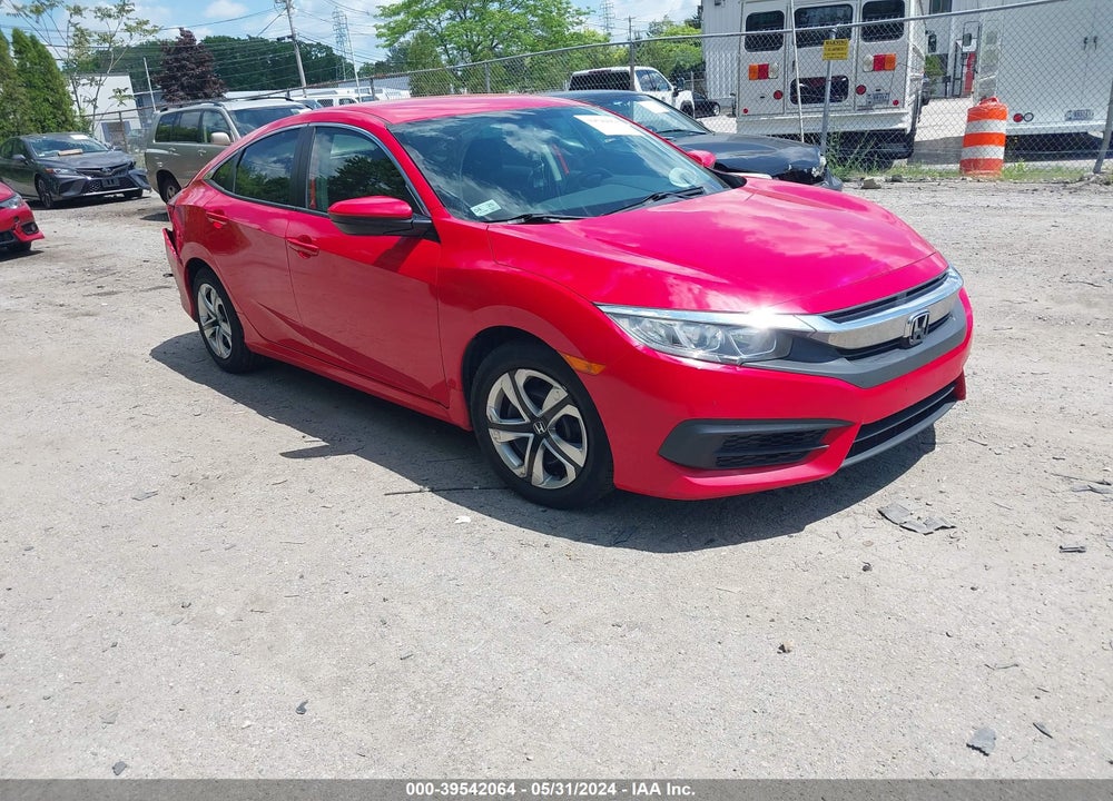 2017 HONDA CIVIC LX VIN: 2HGFC2F52HH530205