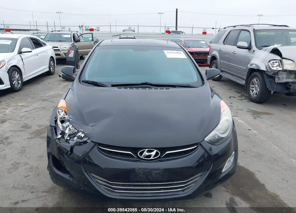 2013 HYUNDAI ELANTRA LIMITED VIN: 5NPDH4AE1DH229498