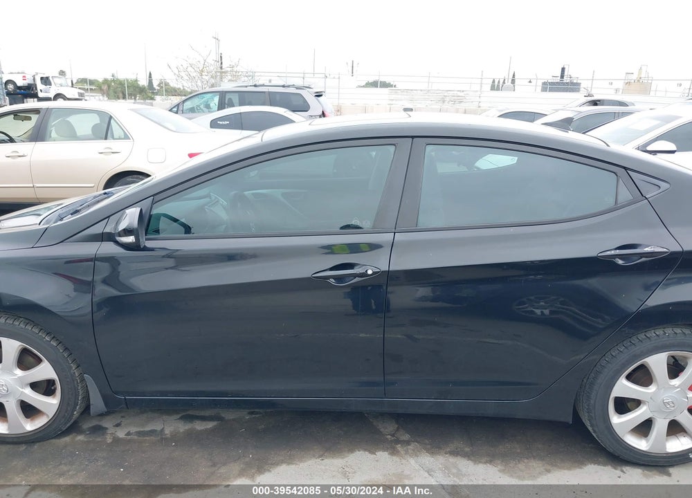 2013 HYUNDAI ELANTRA LIMITED VIN: 5NPDH4AE1DH229498