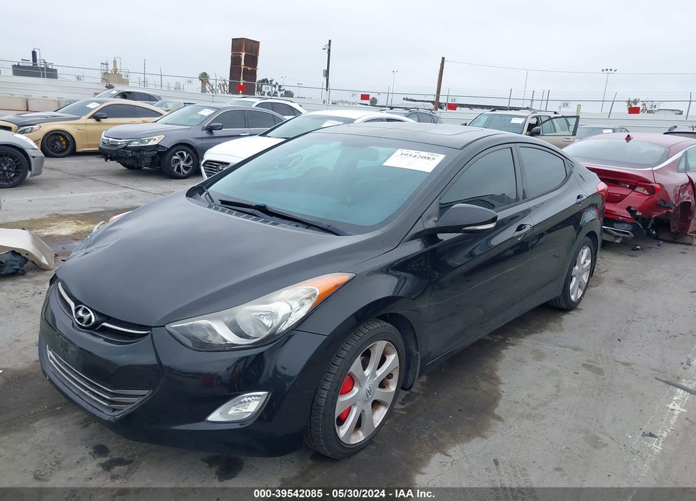 2013 HYUNDAI ELANTRA LIMITED VIN: 5NPDH4AE1DH229498