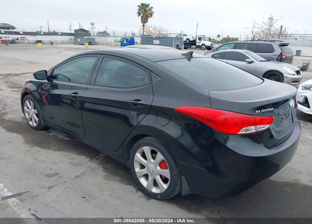 2013 HYUNDAI ELANTRA LIMITED VIN: 5NPDH4AE1DH229498