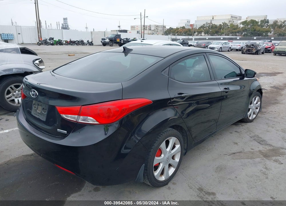2013 HYUNDAI ELANTRA LIMITED VIN: 5NPDH4AE1DH229498