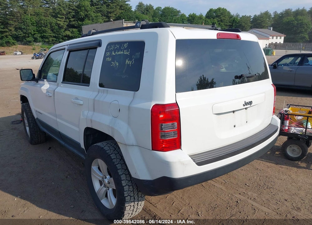 2011 JEEP PATRIOT SPORT VIN: 1J4NF1GB4BD207286