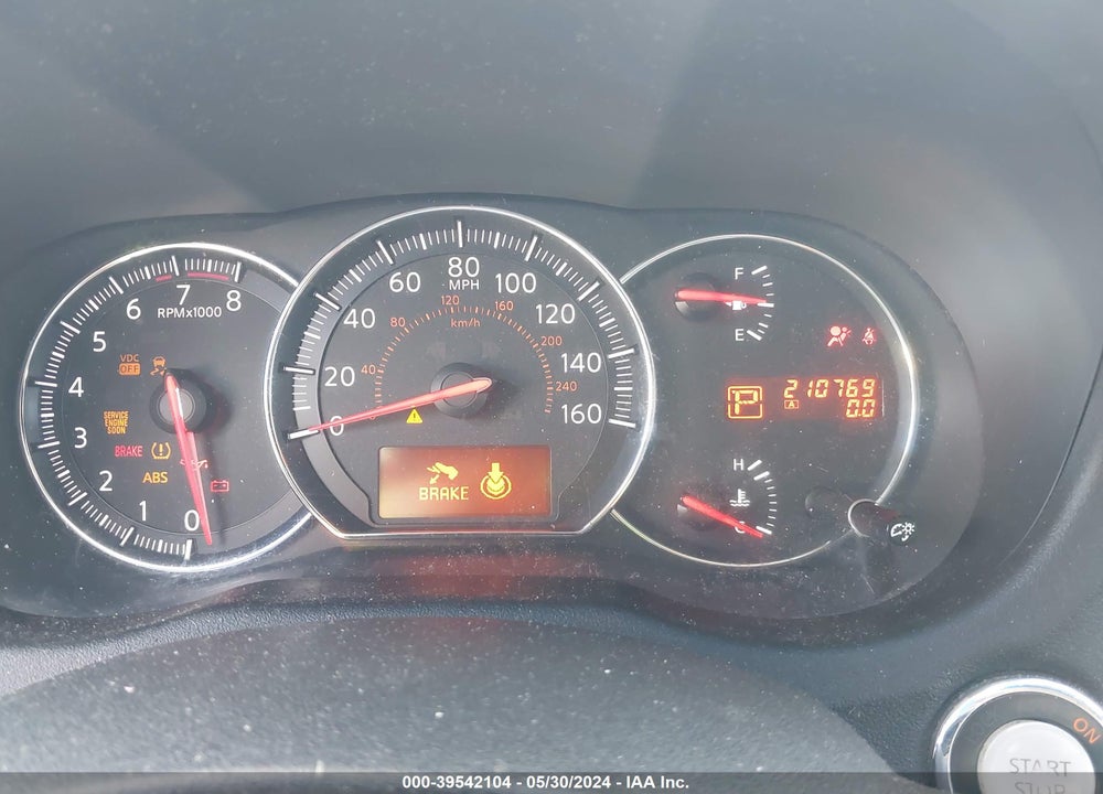 2010 NISSAN MAXIMA 3.5 SV VIN: 1N4AA5AP1AC809880
